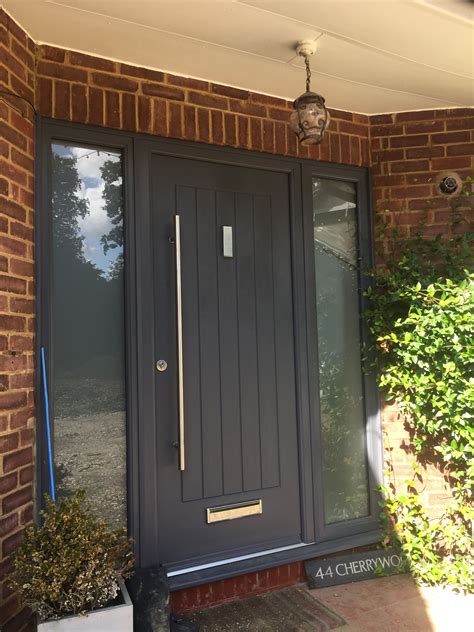 A Contemporary Anthracite Grey Indiana Rockdoor Manufacture The Most