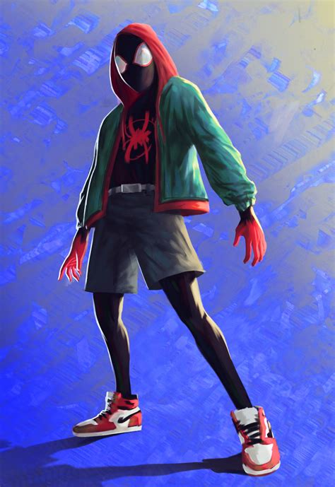 Spider Man Multiverse Miles Morales By Denis Aurelian Mocanu R
