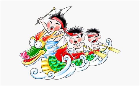 There are many different customs, traditions and history behind this holiday. Zongzi Dragon Boat Festival Clip Art - Dragon Boat ...