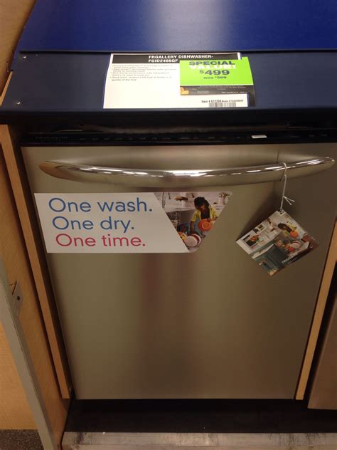 A dish drying cabinet is a piece of kitchen shelving placed above the sink, with an open bottom and shelves made of steel wire or dowels to allow washed dishes set within to drip into the sink and air dry. New dishwasher...from Lowes | Dishwasher, Kitchen ...