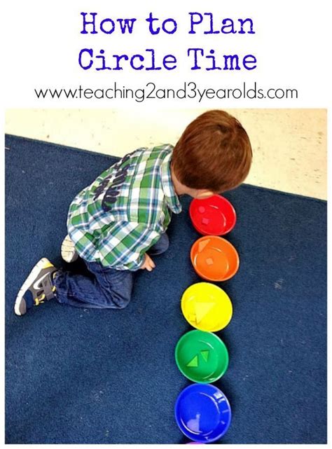 Organize Preschool Circle Time With Creative Personal Space Markers