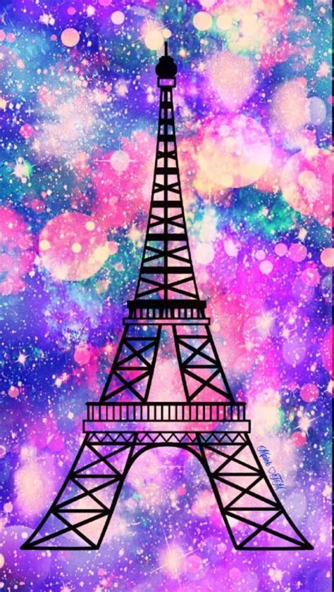 Glitter Cute Paris Backgrounds Tower 324873 Hd Wallpaper