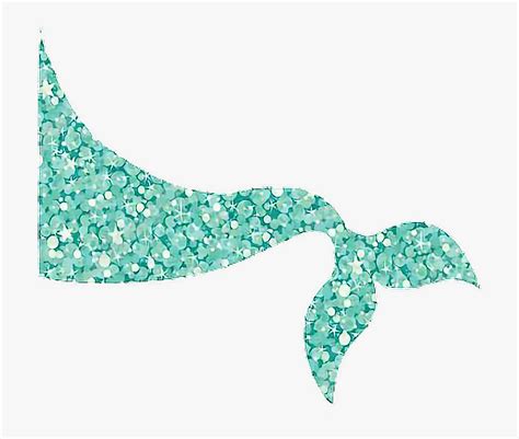 Tail Clipart Sparkly Glitter Mermaid Tail Clipart Hd Png Download