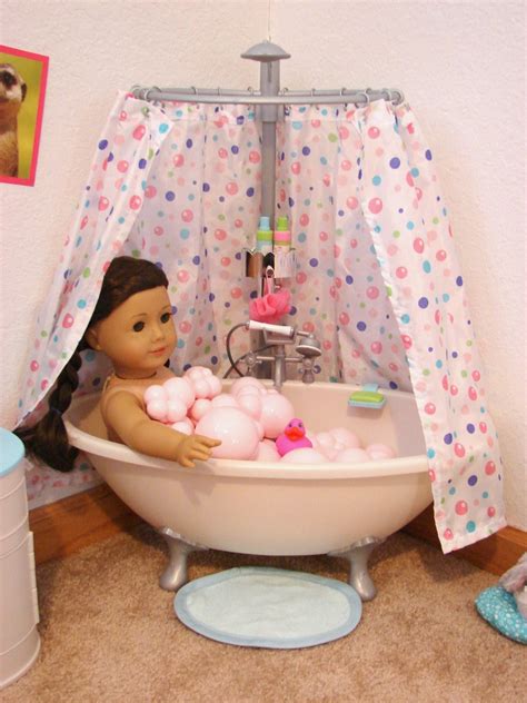 American Girl Doll Play Our Doll Play Area The Bathroom