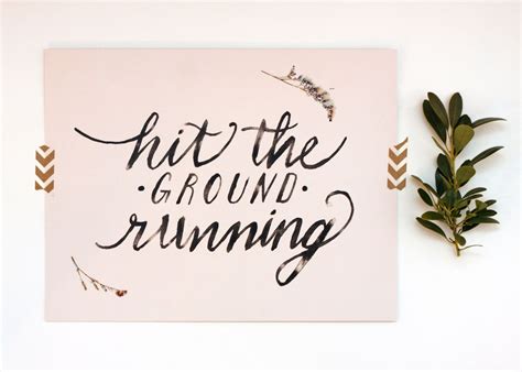 Hit The Ground Running Art Print 1200 Via Etsy With Images