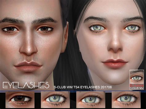 S Club Wm Ts4 Eyelashes 201708 The Sims 4 Catalog