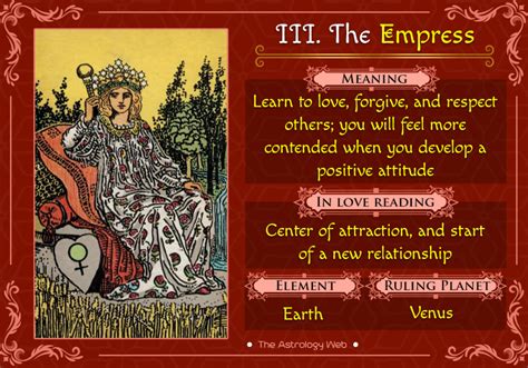 A tarot reading consists of the reader inviting the inquirer, the person with a question, to shuffle the tarot cards, putting the cards in random order. Understanding the Empress Tarot Card in Love Tarot Readings | Ponirevo