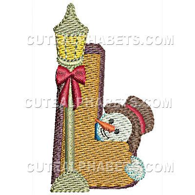 Hand embroidery, machine embroidery, and applique. Free Embroidery Design: Letter L | Free embroidery designs ...