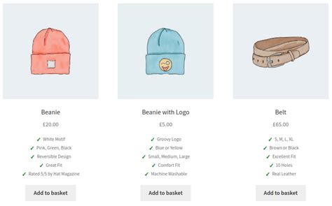 Product Highlights Woocommerce