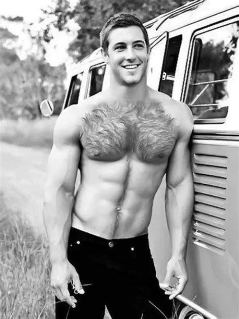 Hot And Hairy Jock Old Photo 4” X 6” Reprint B And W 997 Picclick