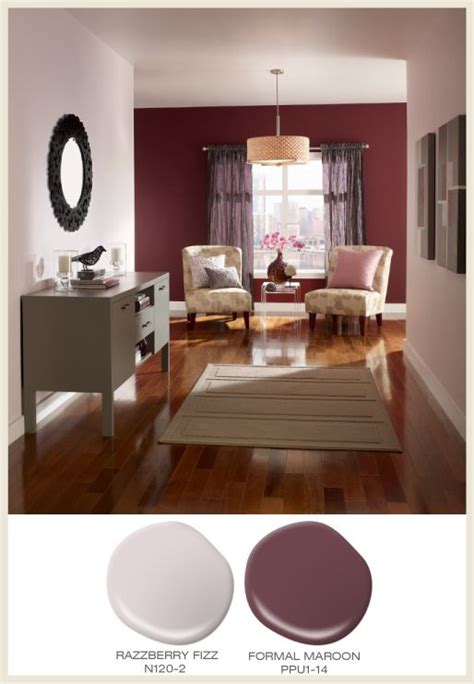 Color Of The Month Berry Red Maroon Living Room Burgundy Living