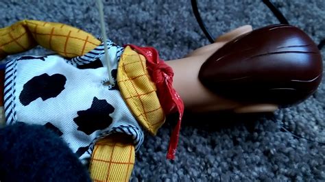 My First Pull String Toy Story Woody Toy Review Youtube