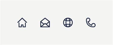 How To Create A Set Of Business Card Icons Envato Tuts