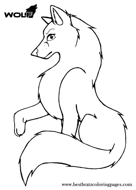 Coloring Pages Of Anime Wolves Coloring Pages