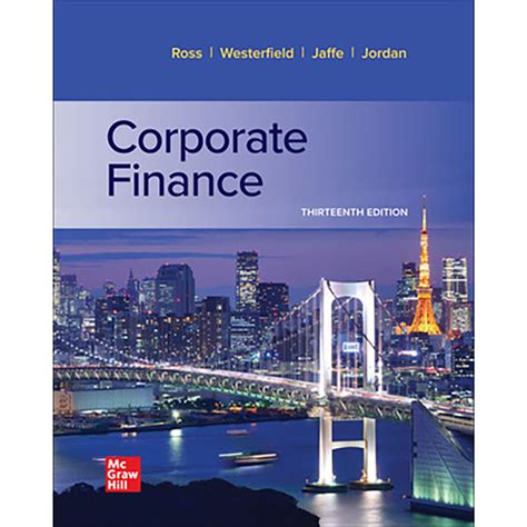 Corporate Finance 13th Edition Stephen Ross Randolph Westerfield And