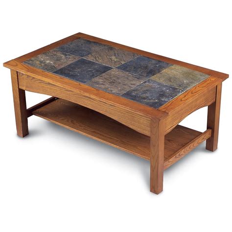 I bought the matching coffee table as well and i couldn't be happier with my purchase. Slate Coffee Table - 109295, Living Room at Sportsman's Guide