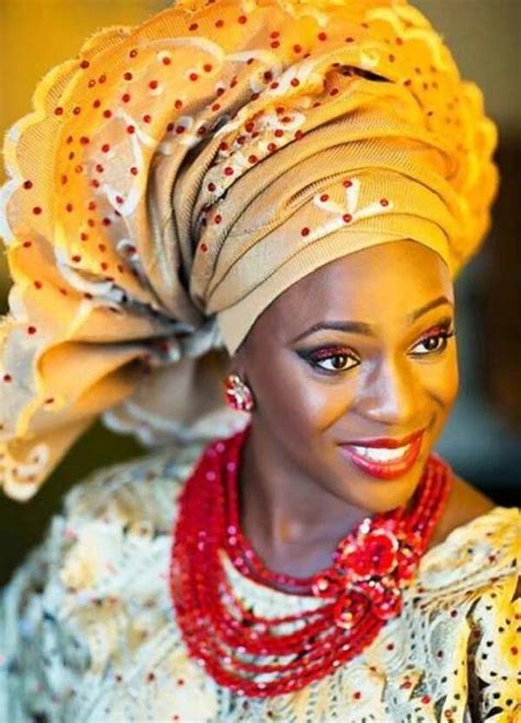 Yoruba Traditional Wedding Attire For Bride And Groom Legitng