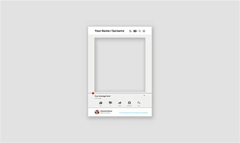 Youtube Selfie Frame Selfie Frame Templates Printlondon