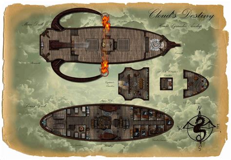 Pin By Colin Marriott On Eberron Transport Ship Map Airship