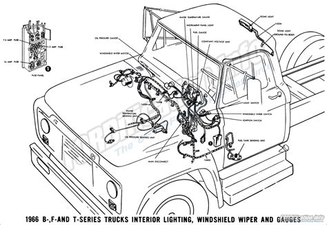 1966 Ford F100 Alternator Wiring Diagram