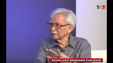 Soal Rakyat Episod 8 Tun Daim Zainuddin Youtube