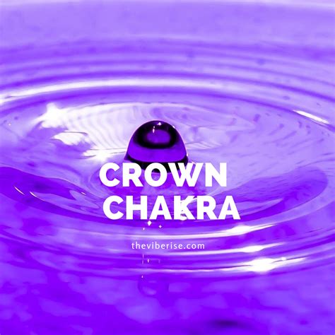 Crown Chakrasahasrara Chakra The Color Associated With This Chakra Is