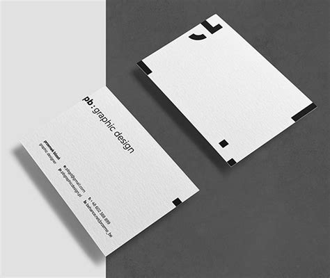 15 Simple Yet Professional Business Card Designs For Inspiration