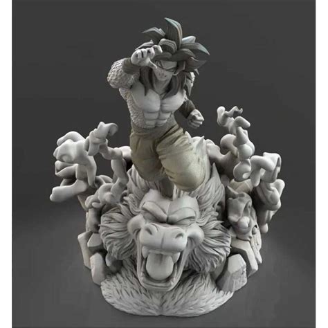 Goku Vs Vegeta Dragon Ball Z Stl File For 3d Print