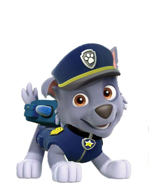 Image Rocky In Chases Uniform Paw Patrol Fanon Wiki