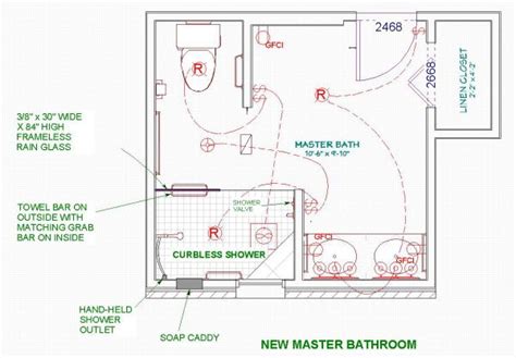Bathroom Floor Plans With Walk In Shower Flooring Ideas