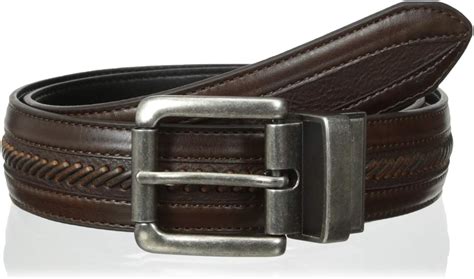 Columbia Mens Reversible Leather Belt Casual For Mens Jeans With