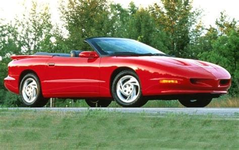 Used 1995 Pontiac Firebird Convertible Review Edmunds