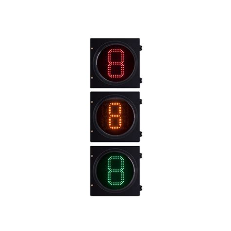 Traffic Light Module Countdown Timer 200mm 300mm Led Traffic Light