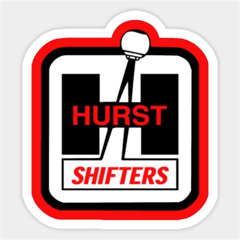 Hurst Shifter Logo Hurst Shifter Sticker Teepublic