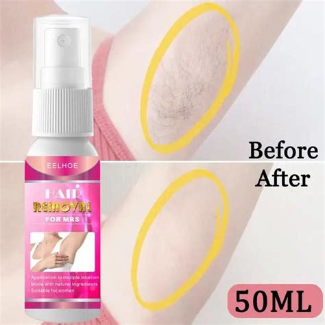 50ml Hair Removal Spray Hair Growth Inhibitor Natural Painless