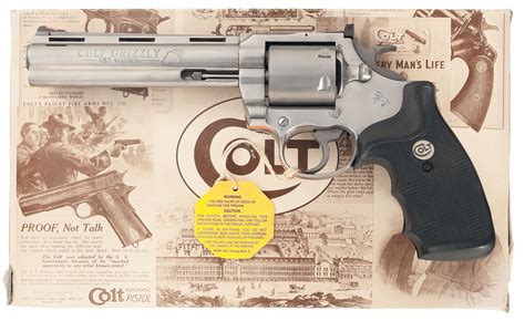 Colt Grizzly Revolver 357 Magnum Rock Island Auction
