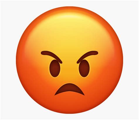 Emoji Clipart Iphone Angry Emoji Png Free Transparent