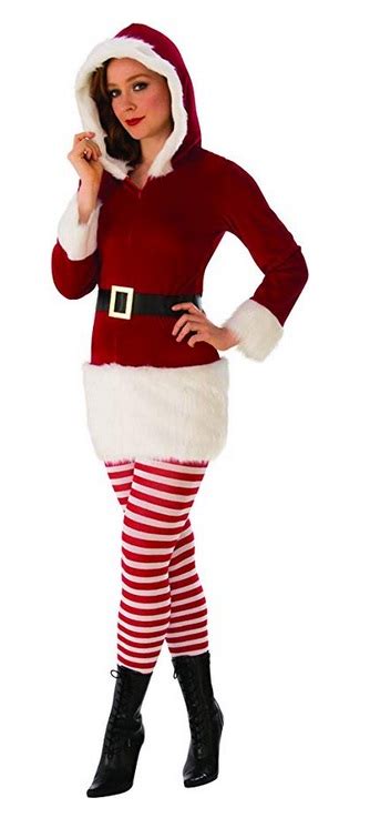 Sexy Miss Claus Adult Costume Screamers Costumes