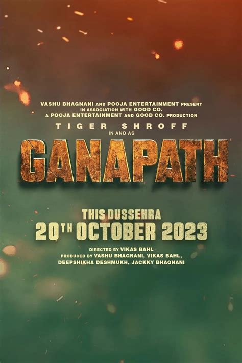 Ganapath Film 2022 — Cinésérie