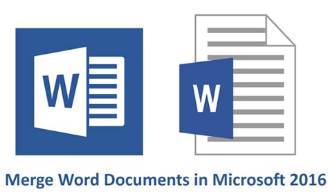 How To Merge Many Word Documents In Microsoft Word 2016 Microsoft Word