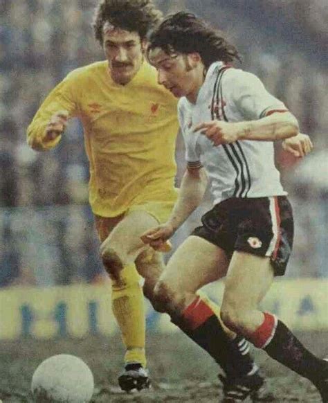 Man Utd 2 Liverpool 2 In March 1979 At Maine Road Mickey Thomas Is