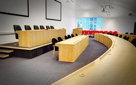 District Council Chamber Installed J Carey Design