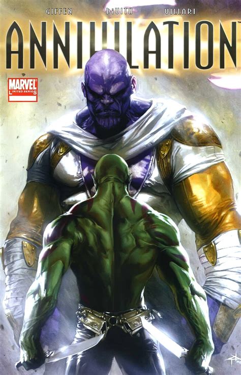 Thanos The Mad Titan Vs Drax The Destroyer Annihilation 4 By