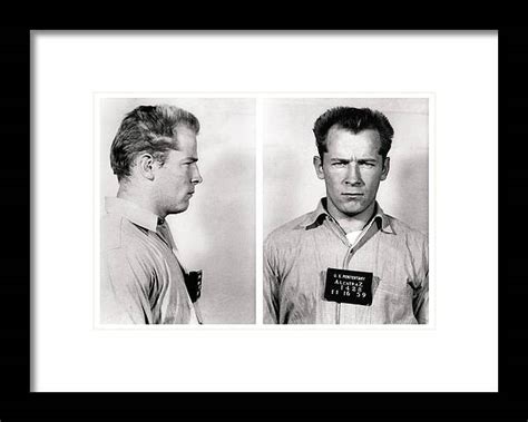 Convict No 1428 Whitey Bulger Alcatraz 1959 Framed Print By Daniel Hagerman