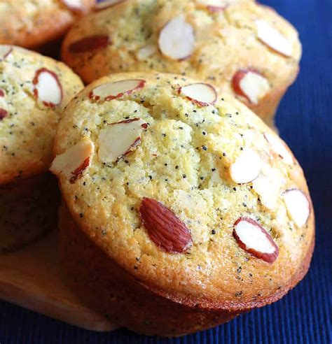 Almond Poppy Seed Muffins The Daring Gourmet