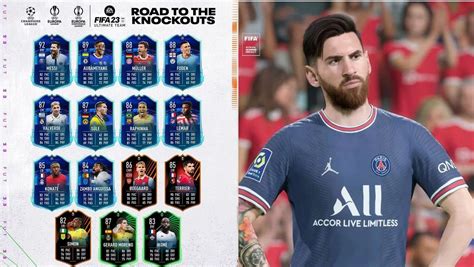 fifa 23 releases road to the knockouts rttk cards as messi becomes the highest rated card in game