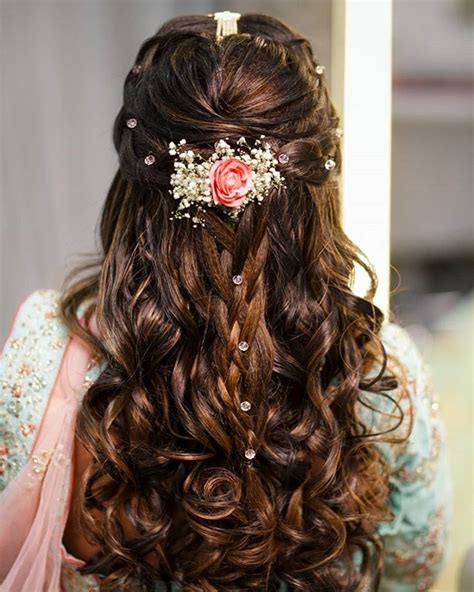 Experiment with various hairstyles, yes even open hairstyles before you settle down on one. These Open Hairstyle For Bridal Hairdo Will Make You Ditch Buns
