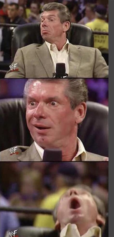 Vince Mcmahon Reaction Meme Good Reaction Vince Mcmahon