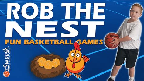 Fun Youth Basketball Drills For Kids Rob The Nest Dribbling Game