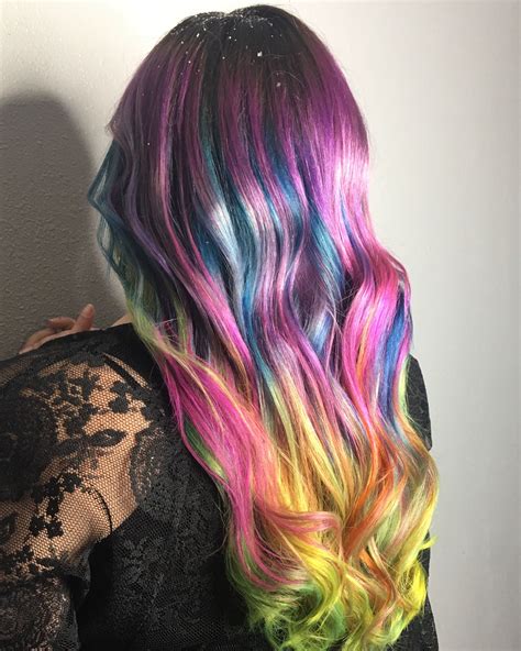 Unicorn Hair Using All Kenra Creatives And Neons Kenra Color Healthy